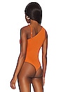 view 5 of 6 Andrea Bodysuit in Burnt Orange