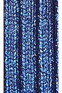 view 5 of 5 Corrine Coated Knit Halter in Deep Violet Blue