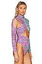 view 3 of 6 Elea Bodysuit in Mixed Florals