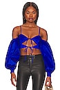 view 1 of 4 Haleh Top in Bright Blue
