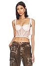 view 1 of 4 Rosha Bustier in Blush Pink
