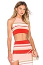 view 1 of 4 Prevision Top in Sunset Stripe