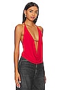 view 2 of 4 Idra Top in Bright Red