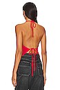 view 3 of 4 Idra Top in Bright Red