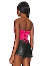 view 3 of 4 Claudia Corset Top in Party Pink