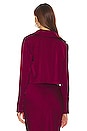 view 3 of 4 Eleni Top in Oxblood Red
