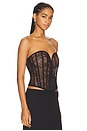 view 2 of 4 Elliot Corset Top in Black