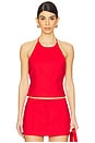 view 2 of 5 Oraya Top in Red