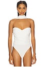 view 2 of 6 The Shuri Bodysuit in Ivory