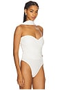 view 3 of 6 The Shuri Bodysuit in Ivory