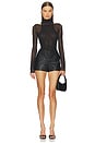 view 5 of 5 Valentina Bodysuit in Black