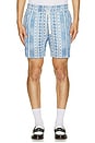 view 3 of 4 Encinitias Shorts in Blue