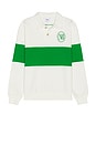 view 1 of 4 Old Money Polo Sweatshirt in Snow White