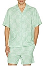 view 4 of 5 Prainha Short Sleeve Shirt in Mint