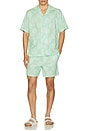 view 5 of 5 Prainha Short Sleeve Shirt in Mint
