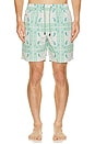 view 4 of 5 El Pino Tres Swim Trunks in Mint