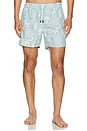 view 3 of 4 Del Mar Classic Swim Trunks in Blue