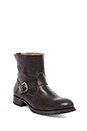 view 2 of 5 .made by hand Biker Low Boot in Nero