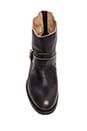 view 3 of 5 .made by hand Biker Low Boot in Nero