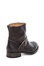 view 4 of 5 .made by hand Biker Low Boot in Nero