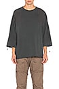 view 1 of 5 SWEAT KIMONO IMPRIMÉ MILITAIRE in Anthracite Blue