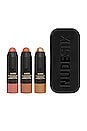 view 1 of 2 MINI KIT COM 3 PÇS SOFT & WARM NUDES in 