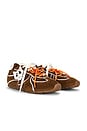view 1 of 9 Adored Sneaker in Tan & White Suede