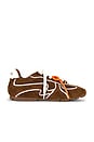 view 3 of 9 Adored Sneaker in Tan & White Suede