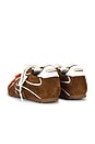 view 4 of 9 Adored Sneaker in Tan & White Suede