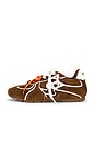 view 7 of 9 Adored Sneaker in Tan & White Suede