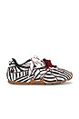 view 1 of 9 Adored Sneaker in Zebra Pony Hair