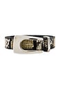view 3 of 3 The Stassie Belt in Snake & Silver