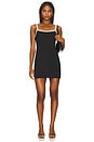 view 1 of 3 The Noa Dress in Black & White