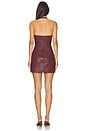 view 3 of 3 The Cypress Dress in Maroon