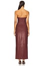view 3 of 3 The Allegra Dress in Maroon