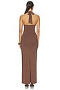 view 3 of 3 VESTIDO THE ADDIE MAXI in Mocha