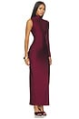 view 2 of 3 Amara Dress in Berry