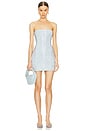 view 1 of 3 The Mattie Dress in Ice Blue