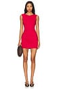 view 1 of 3 The Elodie Mini Dress in Red