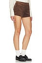 view 2 of 6 The Jude Cord Short in Brown