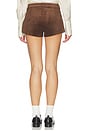 view 4 of 6 The Jude Cord Short in Brown