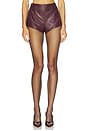 view 1 of 6 The Julia Short in Merlot