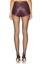 view 4 of 6 The Julia Short in Merlot