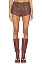 view 1 of 6 x REVOLVE The Carmine Short in Chocolate