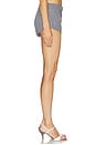 view 3 of 6 x REVOLVE The Elliot Stripe Denim Short in Black & White