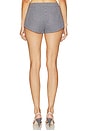 view 4 of 6 x REVOLVE The Elliot Stripe Denim Short in Black & White