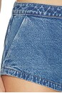 view 6 of 6 The Elliot Denim Short in Vintage Blue