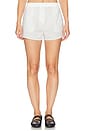 view 1 of 6 The Bentley Short in White