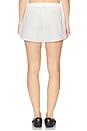 view 4 of 6 The Bentley Short in White