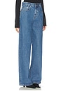 view 2 of 6 The Turner Wide Leg Pant in Vintage Blue